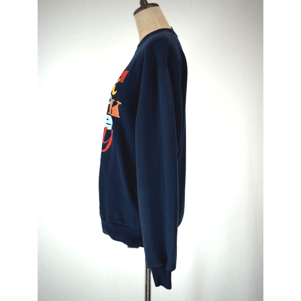90's Vintage Mickey Mouse Unlimited Disney Crewneck Sweatshirt #0129 LARGE - Picture 2 of 9